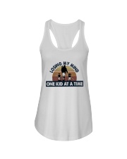 Losing My Mind One Kid At A Time Shirt Ladies Flowy Tank tile
