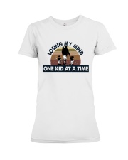 Losing My Mind One Kid At A Time Shirt Premium Fit Ladies Tee tile