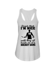 People Think I'm Nice Hockey Customized Shirt SUR Ladies Flowy Tank tile