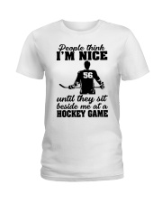 People Think I'm Nice Hockey Customized Shirt SUR Ladies T-Shirt tile