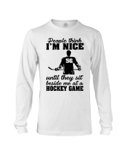 People Think I'm Nice Hockey Customized Shirt SUR Long Sleeve Tee tile