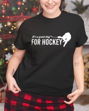 It's A Great Day For Hockey Shirt SUR Classic T-Shirt custom-t-shirts-classic-lifestyle-front-322
