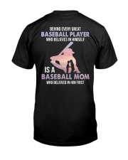 Behind Every Baseball Player Who Believes In Himself Both-Side Shirt Ver02 SUR Premium Fit Mens Tee tile