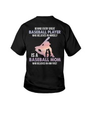 Behind Every Baseball Player Who Believes In Himself Both-Side Shirt Ver02 SUR Youth T-Shirt tile