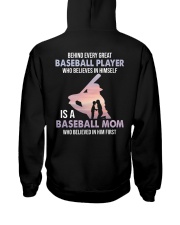 Behind Every Baseball Player Who Believes In Himself Both-Side Shirt Ver02 SUR Hooded Sweatshirt tile