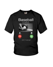 Baseball Is Calling Shirt Youth T-Shirt tile