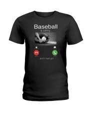 Baseball Is Calling Shirt Ladies T-Shirt tile