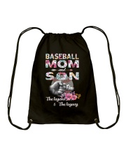Baseball Mom & Son The Legend & The Legacy Shirt SUR Drawstring Bag tile