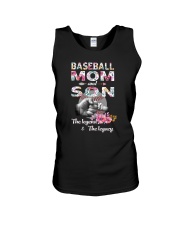 Baseball Mom & Son The Legend & The Legacy Shirt SUR Unisex Tank tile
