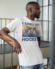 I Smell Like Hockey Shirt SUR Classic T-Shirt apparel-classic-tshirt-lifestyle-front-36