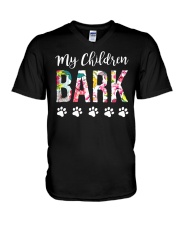 My Children Bark Shirt V-Neck T-Shirt tile