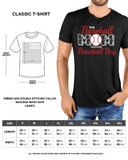 This Baseball Mom Loves Her Baseball Boy Shirt SUR Classic T-Shirt custom-t-shirts-classic-lifestyle-front-198