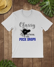 Classy Until The Puck Drops Shirt SUR Classic T-Shirt lifestyle-mens-crewneck-front-18