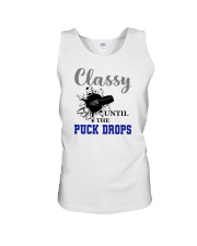 Classy Until The Puck Drops Shirt SUR Unisex Tank tile