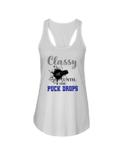 Classy Until The Puck Drops Shirt SUR Ladies Flowy Tank tile