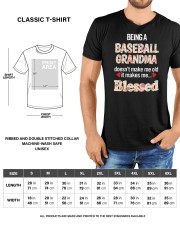 Being A Baseball Grandma Makes Me Blessed Shirt SUR Classic T-Shirt custom-t-shirts-classic-lifestyle-front-198