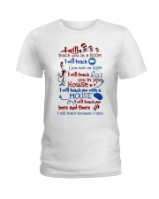 Teacher I Will Teach Ladies T-Shirt thumbnail
