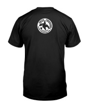 Orca Tribal Front White Premium Fit Mens Tee back