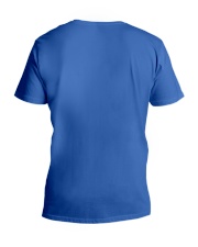 Vote Blue No Matter Who V-Neck T-Shirt back
