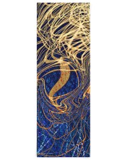 Linear Chaos Cool Yoga Mat Yoga Mat 24x70 (vertical) front
