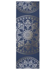 Gold Solar Mandala Yoga Mat Custom Color Yoga Mat 24x70 (vertical) front