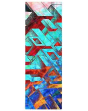 Many Boxes2 Yoga Mat 24x70 (vertical) front