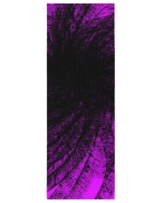 Lavender Spiral2 Yoga Mat Yoga Mat 24x70 (vertical) front