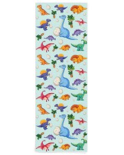Colorful Cute Dinosaur Pattern Yoga Mat Yoga Mat 24x70 (vertical) front