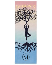 Namaste Typography Custom Personalised Yoga Mat Yoga Mat 24x70 (vertical) front