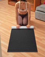 Yoga Just Breathe Yoga Mat 24x70 (vertical) aos-yoga-mat-lifestyle-21