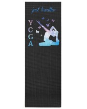 Yoga Just Breathe Yoga Mat 24x70 (vertical) front