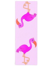Cute Flamingo Happy Yoga Mat 24x70 (vertical) front