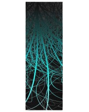 Linear Abstract2 Blue Yoga Mat 24x70 (vertical) front