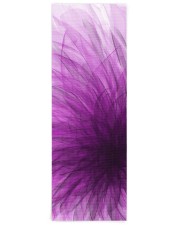 Lavender Spiral Yoga Mat Yoga Mat 24x70 (vertical) front