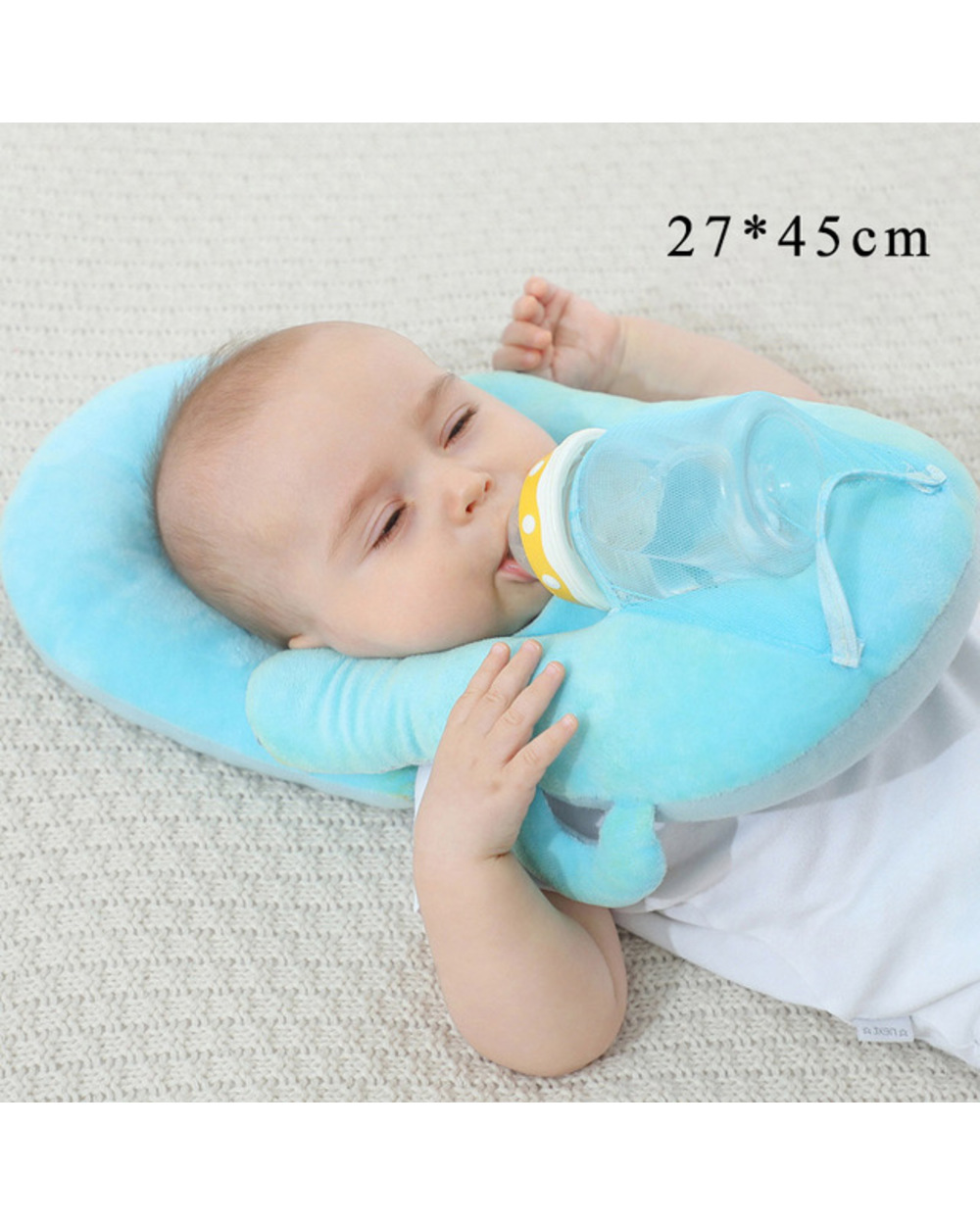 1Pcs Removable 2 In 1Baby Fixed Brace Feeding Pillow Detachable Anti-Spit Head Protection Pillows Infant Care template