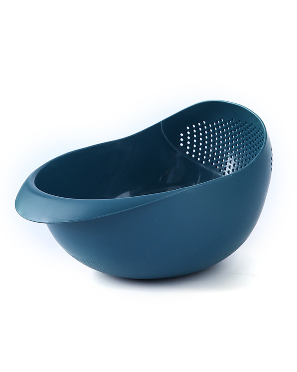 Kitchen Rice Washing Rice Strainer Bowl Food Grade Pic Colorful Thickening Drain Washing Basket Kitchen Gadgets 2020 template