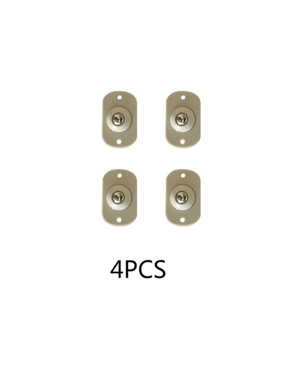 Paste Type Universal Pulley 4Pcs Adhesive Pulley Storage Box Pulley Can Self-Adhesive Pulley Home No Noise No Scratche template