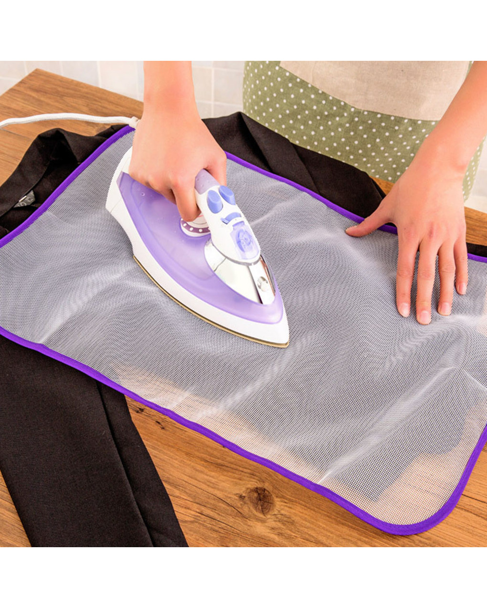 Handy Ning Mat Household N Protective Mesh Cloth Ning Scorch Heat Insulation Pad High Temperature Resistance Random Col template