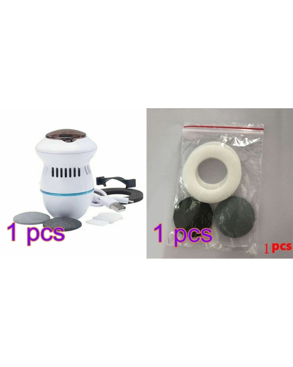 Electric Foot Grinder Rechargeable Electronic Foot Files Pedicure Tools Feet Care Perfect For Hard Cracked Skin Callus template