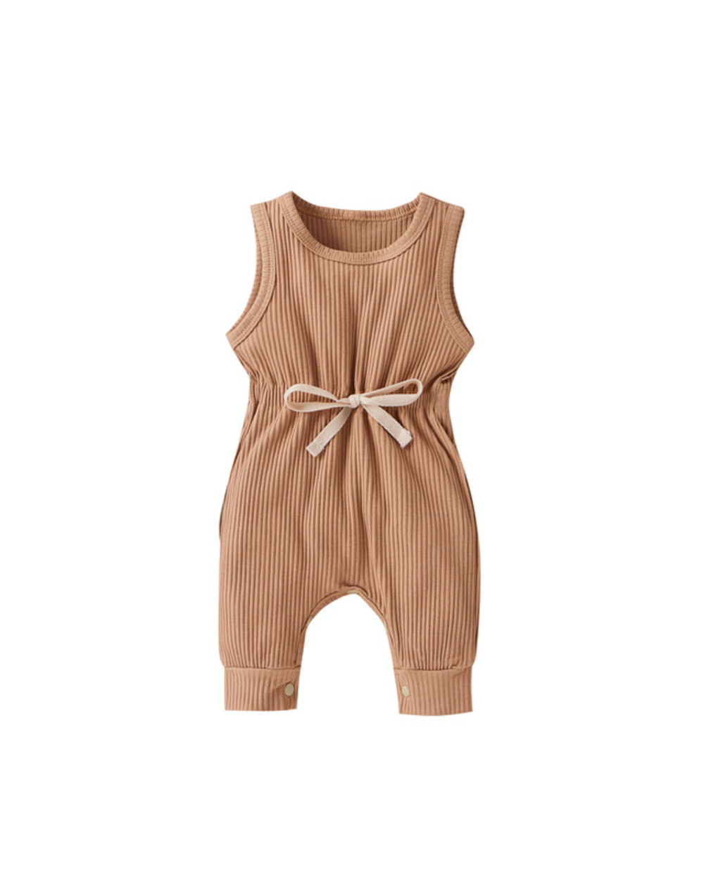 Infant Baby Girls Boys Solid Sleeveless Romper Jumpsuit Infant New Born Clothes One-Pieces Jumpsuit Baby Clothing template
