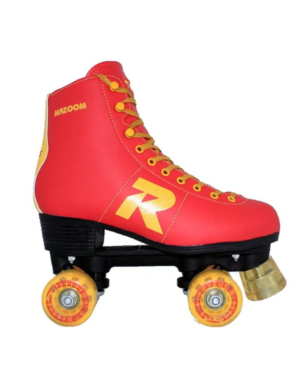 Factory Direct Women Grils Adult Quad Red Roller Skates Beginner Outdoor Flashing Wheels Cool Breathable Skating Pu 4 template