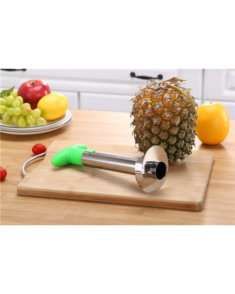 Stainless Steel Easy To Use Pine Peeler Accries Pine Slicers Fruit Cutter Corer Slicer Kitchen Tools Gadgets template
