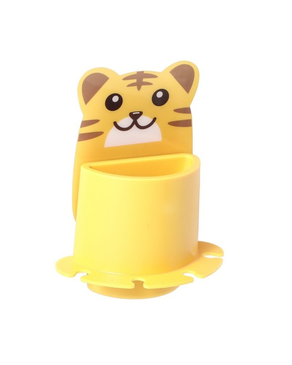 Cartoon Animal Toothbrush Holder Wall Mounted Antibacterial Tooth Brush Storage Rack Bathroom Organizer template