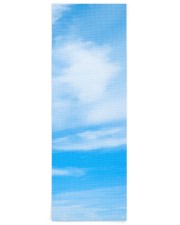 Blue Sky Clouds Creative Design Fitness Template Yoga Mat 24x70 (vertical) front