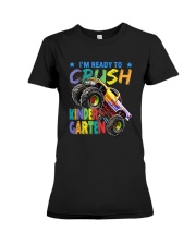 Kindergarten Crush Truck Premium Fit Ladies Tee tile