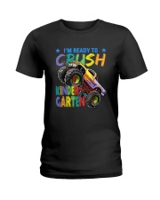 Kindergarten Crush Truck Ladies T-Shirt tile