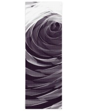 Purple Spiral Pattern Yoga Mat 24x70 (vertical) front