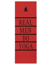 Real men do yoga Yoga Mat 24x70 (vertical) front