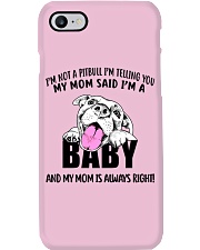 Pitbull Baby Phone Case tile