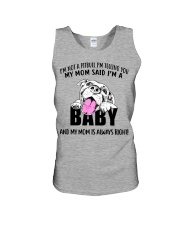 Pitbull Baby Unisex Tank tile